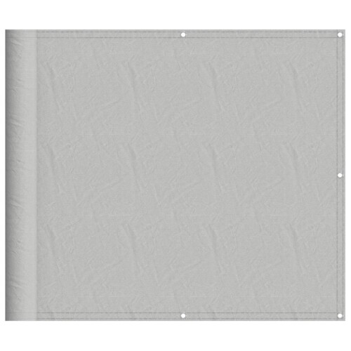 Berkfield Balcony Screen Light Grey 90x300 cm 100% Polyester Oxford 1
