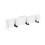 Wooden Wall Hook Rack Folding Coat Hanger Solid Wood Space Saving Mid Century Modern for Entryway 2