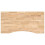 Berkfield Desk Top Untreated 100x50x2.5 cm Solid Wood Oak Rectangular 2