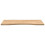 Berkfield Desk Top Untreated 100x50x2.5 cm Solid Wood Oak Rectangular 5