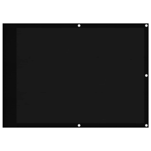 Berkfield Balcony Screen Black 75x800 cm 100% Polyester Oxford 1