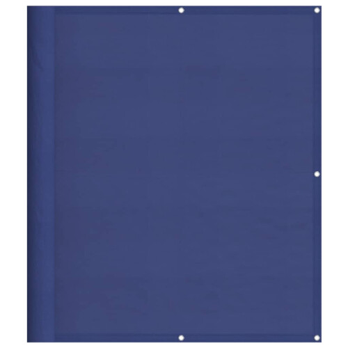 Berkfield Balcony Screen Blue 120x800 cm 100% Polyester Oxford 1