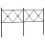 Berkfield Metal Replace Headboard Black 160cm 2