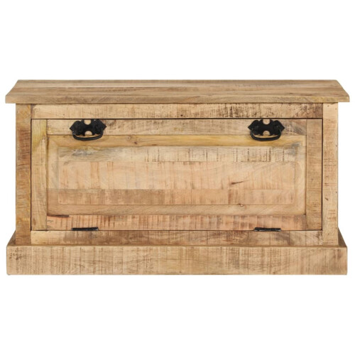 Berkfield Shoe Storage Bench 85x40x45 cm Solid Mango Wood 1