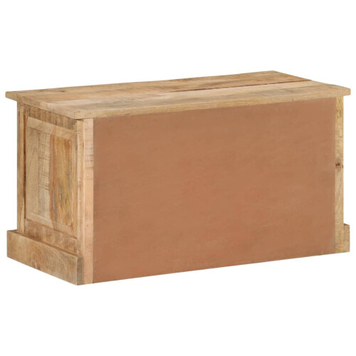 Berkfield Shoe Storage Bench 85x40x45 cm Solid Mango Wood 2