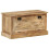 Berkfield Shoe Storage Bench 85x40x45 cm Solid Mango Wood 7