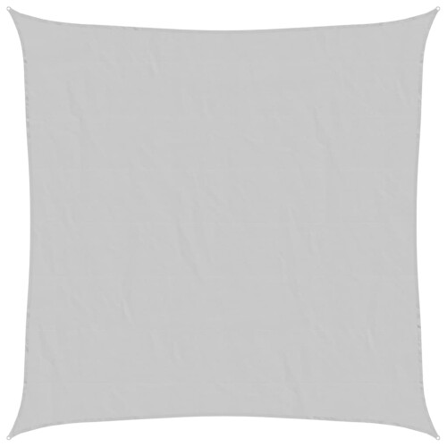 Berkfield Sun Shade Sail Light Grey 4x4 m 100% Polyester Oxford 1
