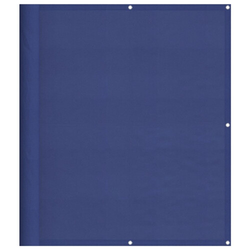 Berkfield Balcony Screen Blue 120x700 cm 100% Polyester Oxford 1