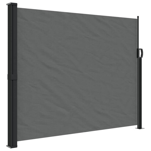 Berkfield Retractable Side Awning Anthracite 160x600 cm 1
