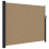 Berkfield Retractable Side Awning Taupe 160x600 cm 2