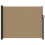 Berkfield Retractable Side Awning Taupe 160x600 cm 3