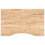 Berkfield Desk Top Untreated 80x60x2.5 cm Solid Wood Oak Rectangular 2