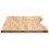 Berkfield Desk Top Untreated 80x60x2.5 cm Solid Wood Oak Rectangular 6