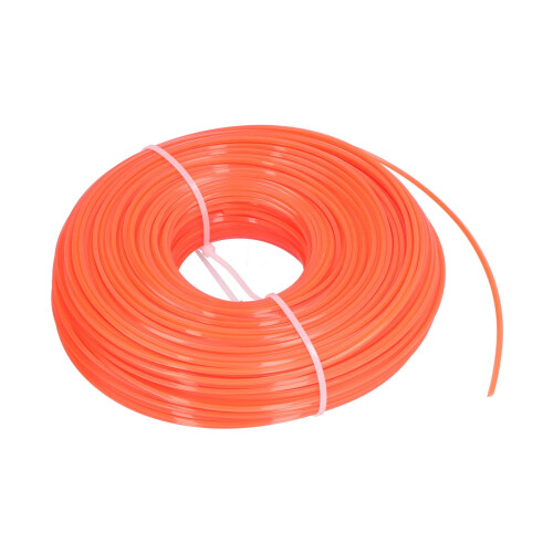 YUMILI 100 m 2,4 mm Nylon-Vierkant-Trimmerschnur 1