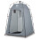 Berkfield Privacy Tent Grey Quick Release Waterproof 2