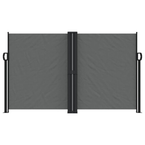 Berkfield Retractable Side Awning Anthracite 140x1000 cm 2