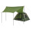 Berkfield Camping Tent Dome 4-Person Green Quick Release 9
