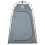 Berkfield Privacy Tent Grey Quick Release Waterproof 5