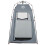 Berkfield Privacy Tent Grey Quick Release Waterproof 7