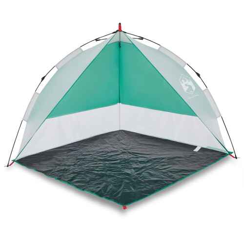 Berkfield Beach Tent Sea Green Quick Release Waterproof 1