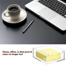 Acryl Tissue Box Hotel Restaurant Wastafel Toegang Handige Desktop Tissue Box Opslag Afwerkingsbenodigdheden.