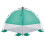 Berkfield Beach Tent Sea Green Quick Release Waterproof 6