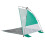 Berkfield Beach Tent Sea Green Quick Release Waterproof 7