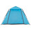 Berkfield Camping Tent Dome 4-Person Blue Quick Release 7
