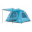 Berkfield Camping Tent Dome 4-Person Blue Quick Release 8