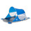 Berkfield Beach Tent Azure Blue Pop-up Waterproof 4
