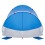Berkfield Beach Tent Azure Blue Pop-up Waterproof 7