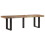 Berkfield Bench 160 cm Solid Wood Reclaimed and Steel 10