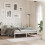 Berkfield Metal Replace Headboard White 160 cm 3