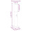 Berkfield Bollard Light with Sensor 50 cm Black IP44 11