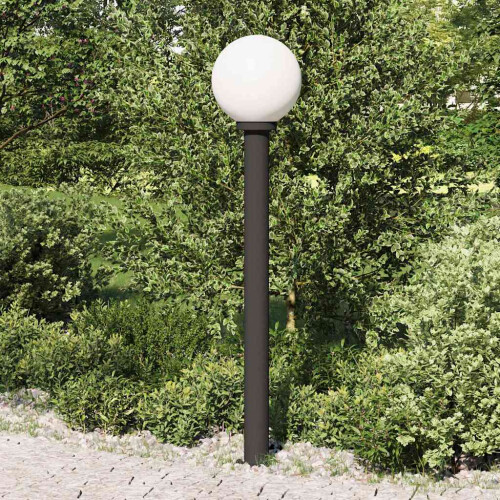 Berkfield Bollard Light 120 cm Black IP44 2