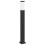 Berkfield Bollard Lights with Sensor 3 pcs 80 cm Black IP44 4