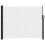Berkfield Retractable Side Awning White 160x600 cm 3