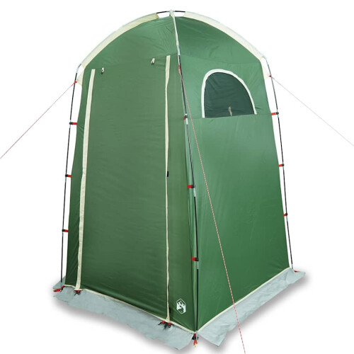 Berkfield Shower Tent Green Waterproof 1