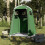 Berkfield Shower Tent Green Waterproof 3
