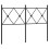 Berkfield Metal Replace Headboard Black 120cm 2