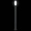 Berkfield Bollard Light with Outlet 110 cm Black IP44 6