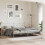 Berkfield Metal Replace Headboard White 193cm 3