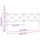 Berkfield Metal Replace Headboard White 193cm 6