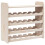 Berkfield Wine Rack with Top Board 67.5x25x60 cm Solid Wood Pine 7