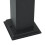 Berkfield Bollard Lights 3 pcs 110 cm Black IP44 8