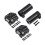 Brass Weights Set 124g with Diff Covers and Lockout Adapter for Improved Climbing Stability for SCX10 II 1