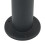 Berkfield Bollard Light with Sensor&Outlet 80 cm Black IP44 11