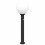 Berkfield Bollard Light with Sensor 80 cm Black IP44 2