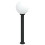 Berkfield Bollard Light with Sensor 80 cm Black IP44 4