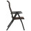 Berkfield Folding Garden Chairs 2 pcs Brown Poly Rattan 6